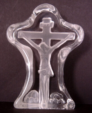 rots Jezus met kruis