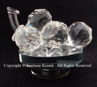 Druiventros op spiegel kristal